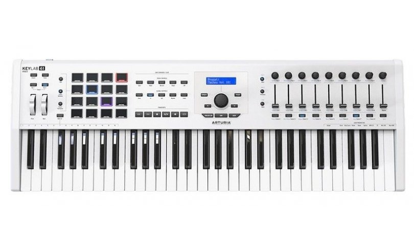 MIDI-клавиатура Arturia KeyLab 61 MKII White