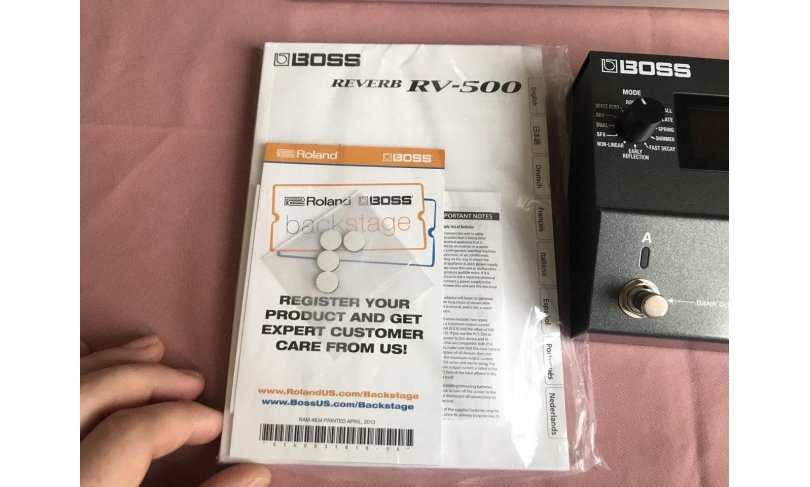 Продам Boss RV-500 Reverb