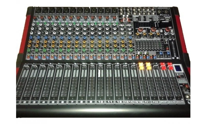 Активный микшерный пульт Emiter-S AM-GM16P, 2x500Вт
