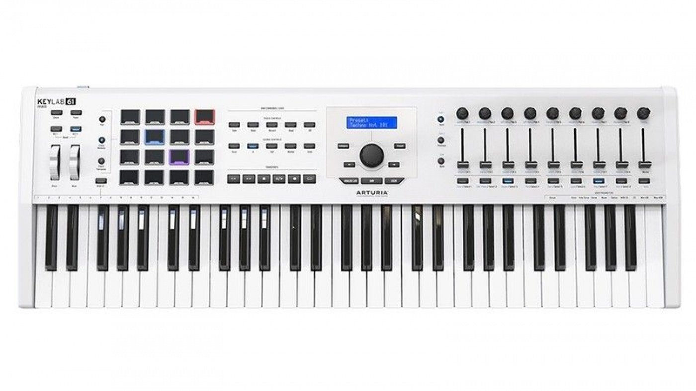 MIDI-клавиатура Arturia KeyLab 61 MKII White