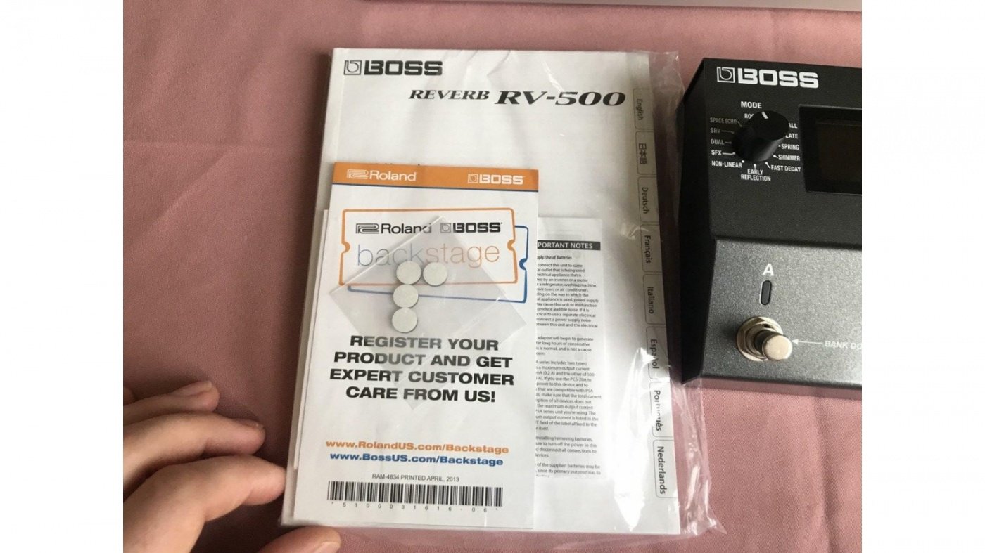 Продам Boss RV-500 Reverb