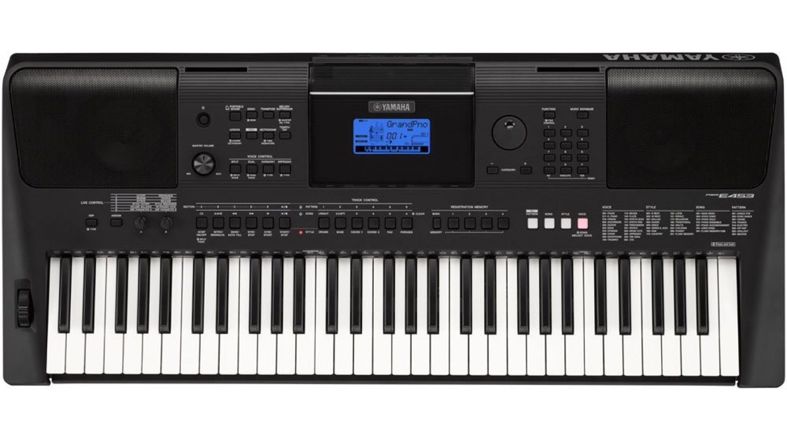 Синтезатор YAMAHA PSR-E453 + блок питания