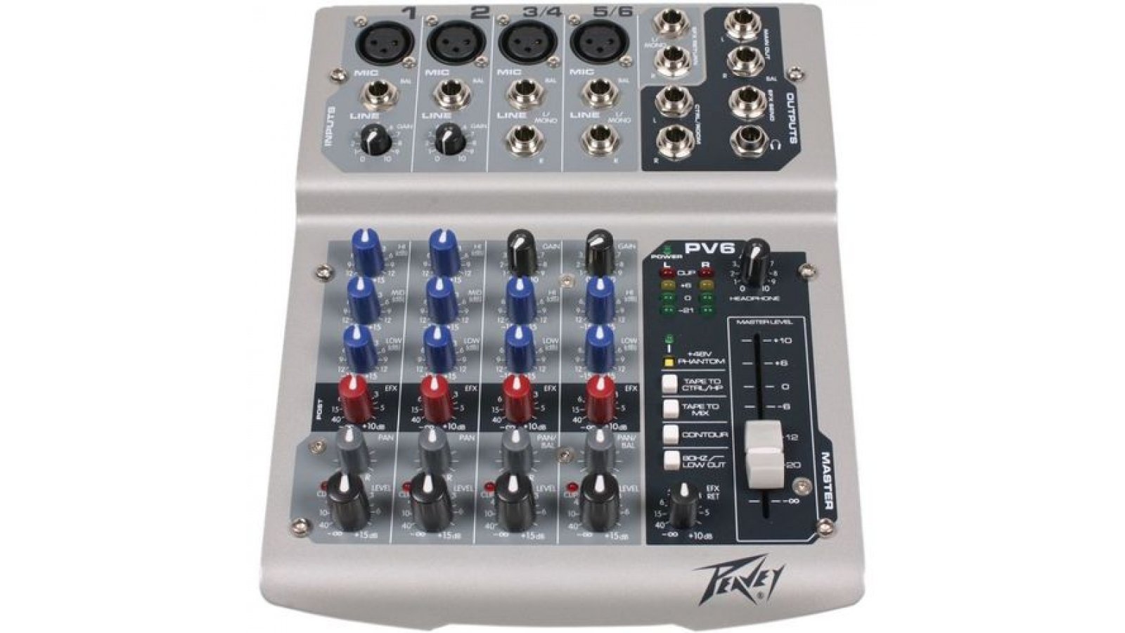 Микшерный пульт PEAVEY PV 6 USB