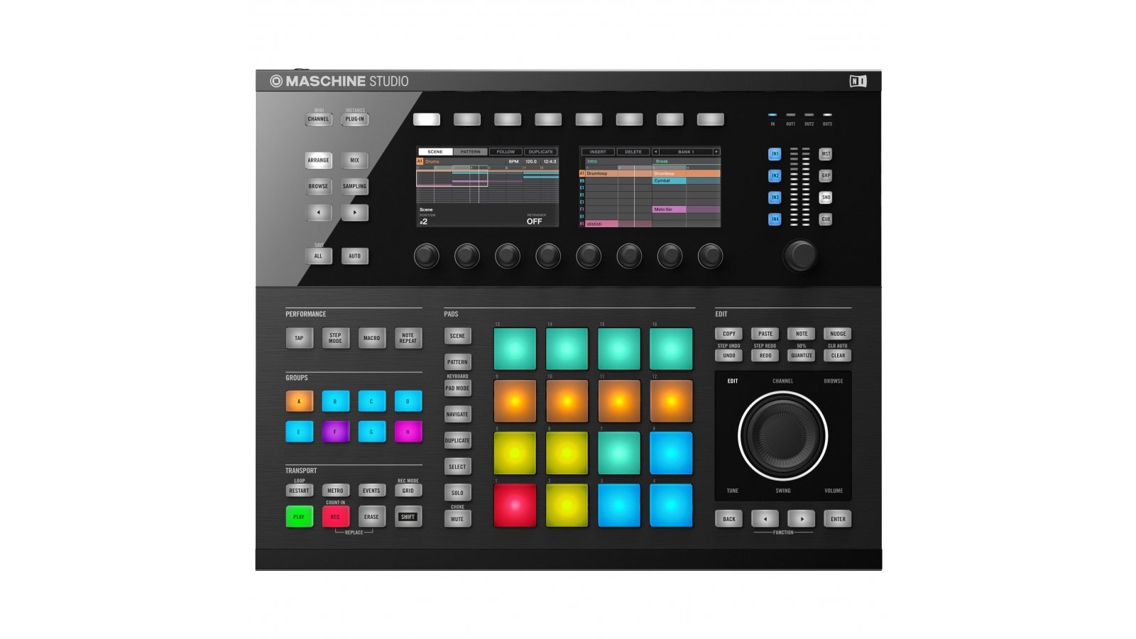 DJ контроллер Maschine Studio Black